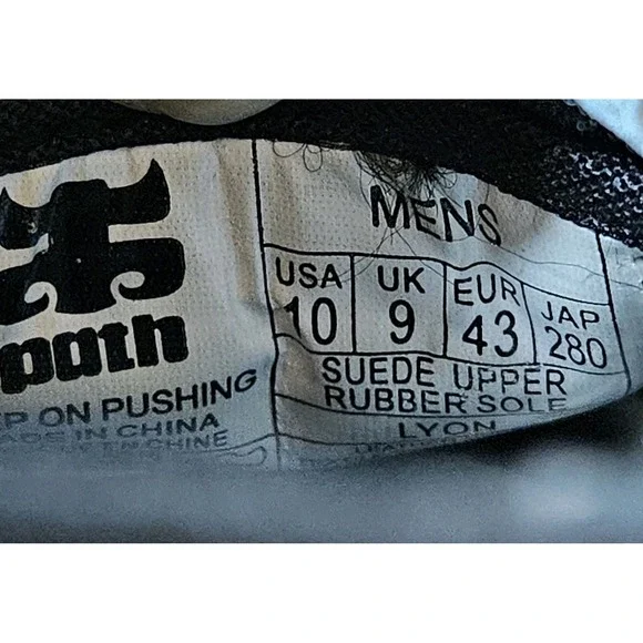 (Sample) Ipath I-Path Lyon skateboard shoes Sz 10 Men rubber sole Y2K Black Whit Sample) Ipath I-Path Lyon skateboard shoes Sz 10 Men rubber  main image 3